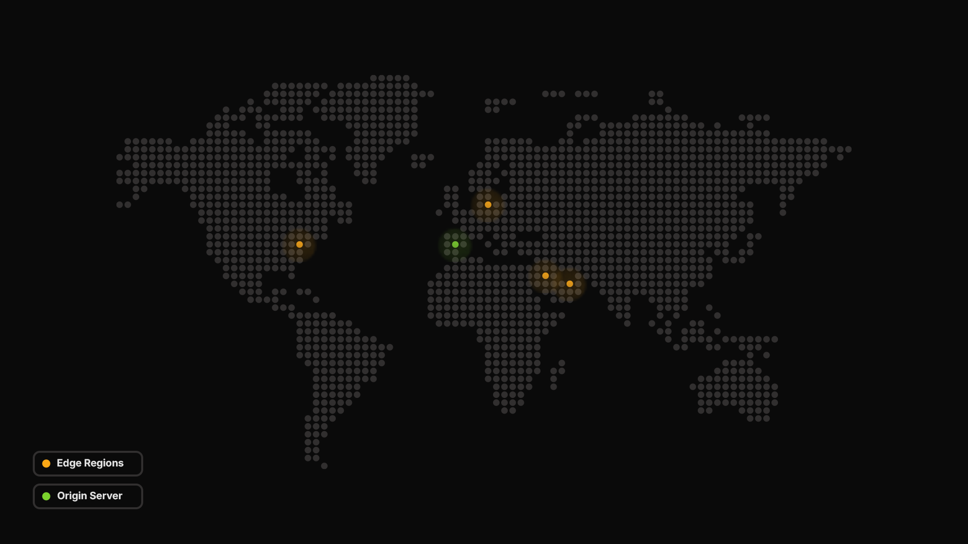 CDN Global Edge Node Map